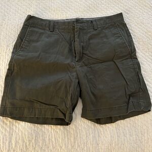Amazon Essentials Green Flat Front Shorts